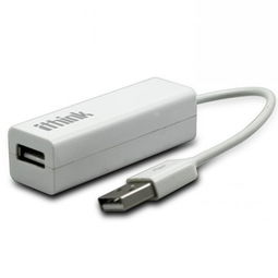 埃森客 ithink USB 2.0 4口集線器hub 白色 小巧實(shí)用，互聯(lián)無限